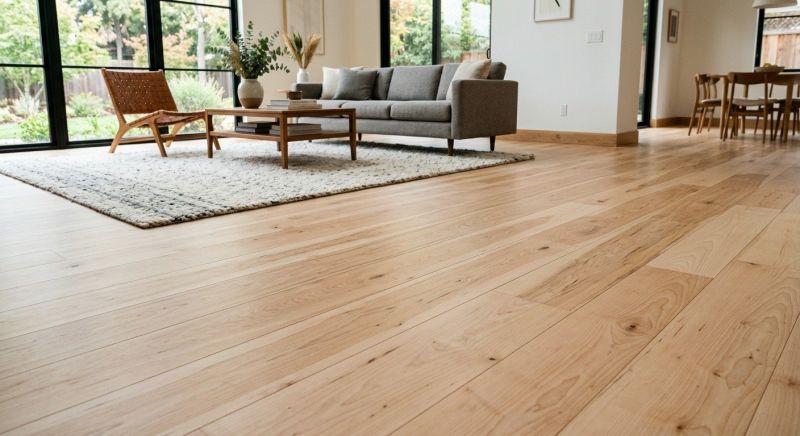 Birch Floor Installation in Portland, ME