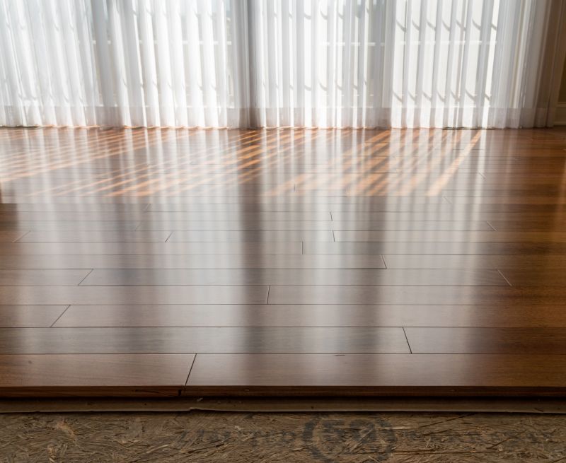 Cherry Floor Installation in Casco, ME