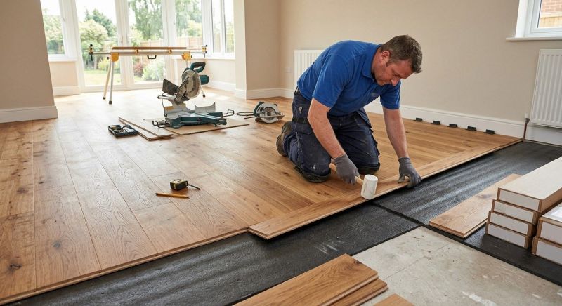 Hardwood Floor Installation in Kennebunk, ME