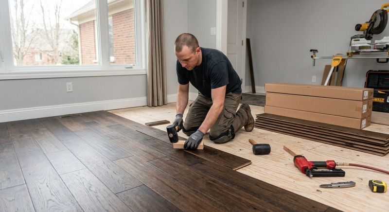 Hardwood Floor Installation in Scarborough, ME