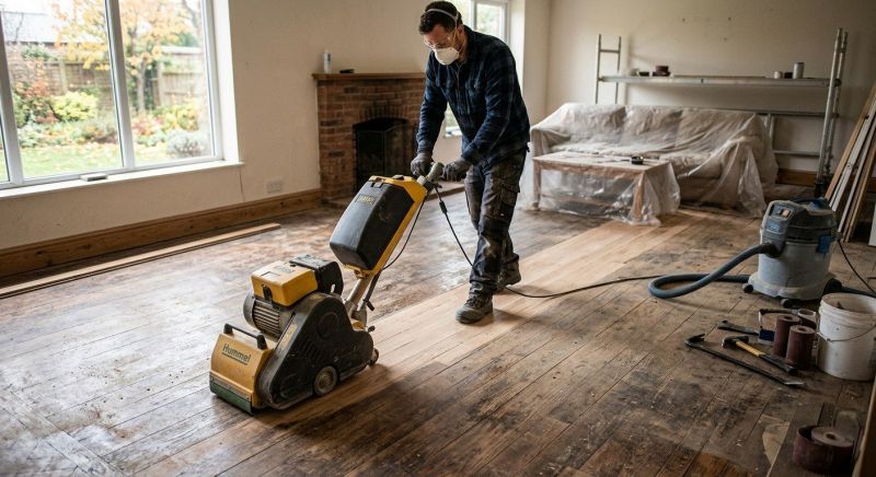 Hardwood Floor Renovation in Portland, ME