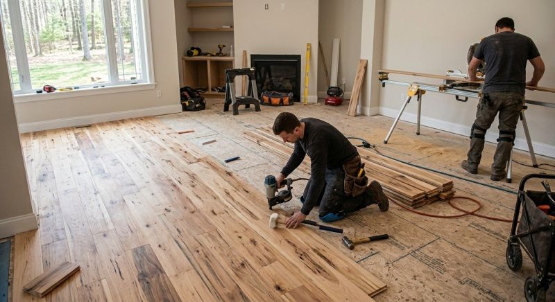 Hardwood Floor Renovation in Portland, ME