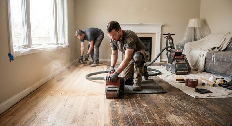 Hardwood Floor Renovation in Portland, ME