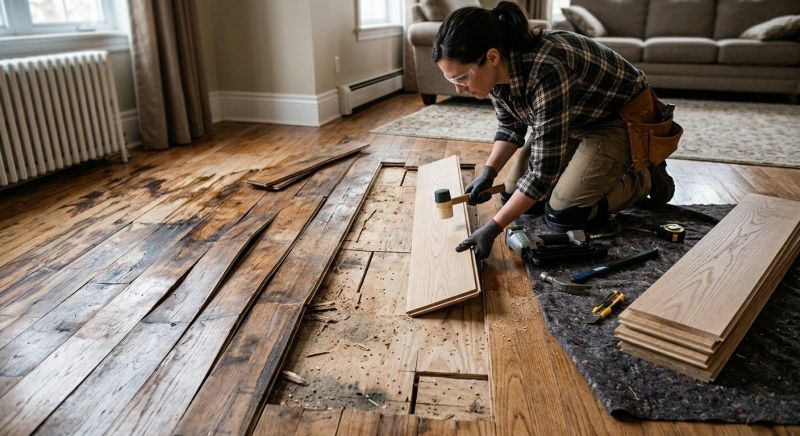 Hardwood Installation in Scarborough, ME
