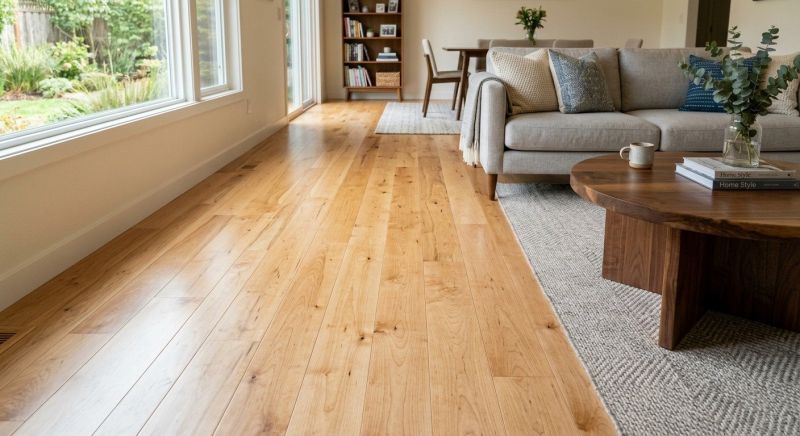 Maple Flooring Installation in Kennebunkport, ME
