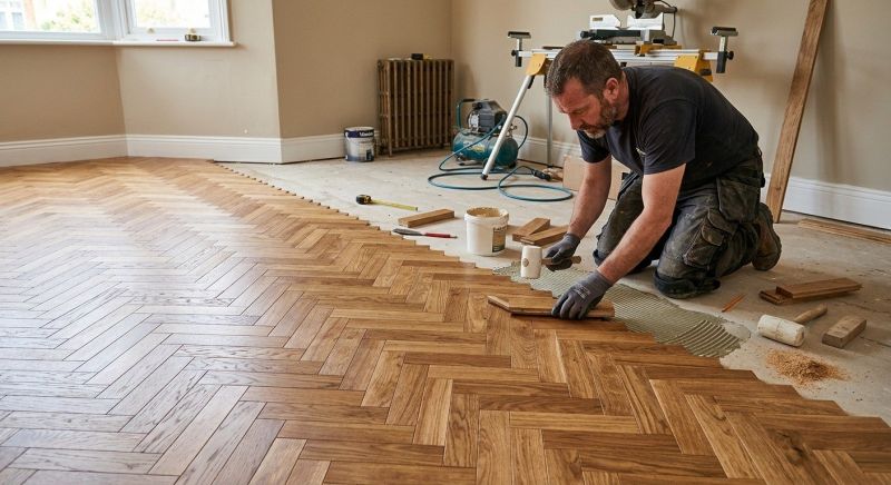Parquet Flooring Installation in Portland, ME
