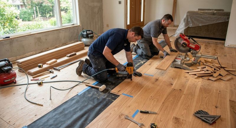 Wood Flooring Installation in Portland, ME