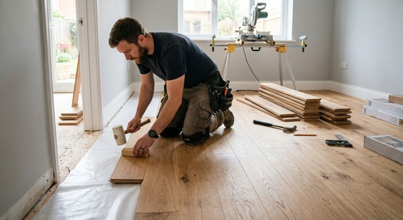 Wood Flooring Installation in Limerick, ME