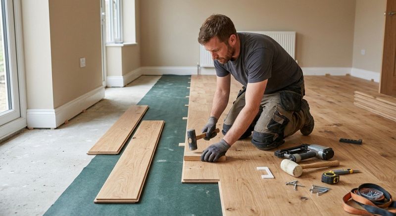 Wood Flooring Installation in Lisbon Falls, ME
