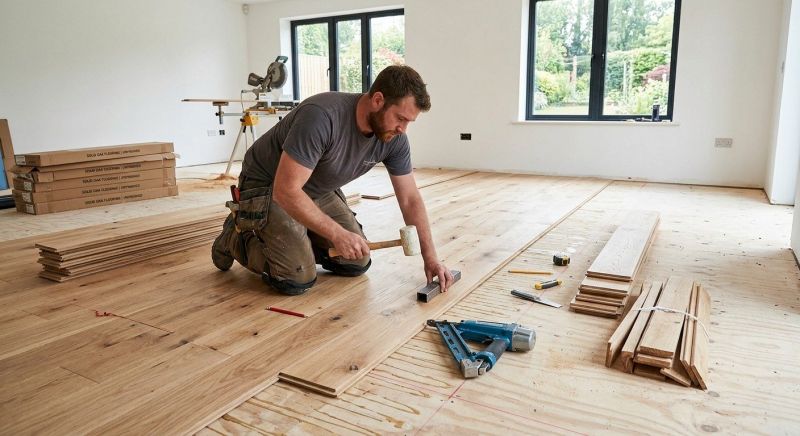 Wood Flooring Installation in Lisbon Falls, ME